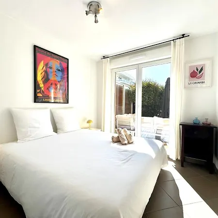 Apartmán Elegant T2 En Rez-de-jardin - Piscine - Parking Antibes